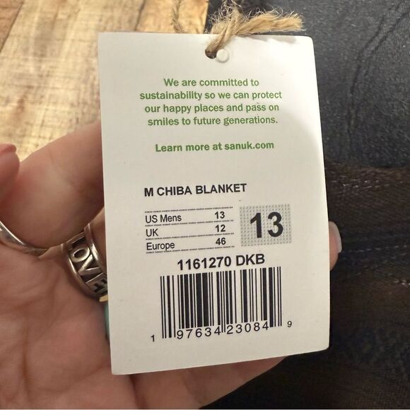 Sanuk Chiba Blanket - Men Loafers new with tags size 13 - Picture 4 of 10